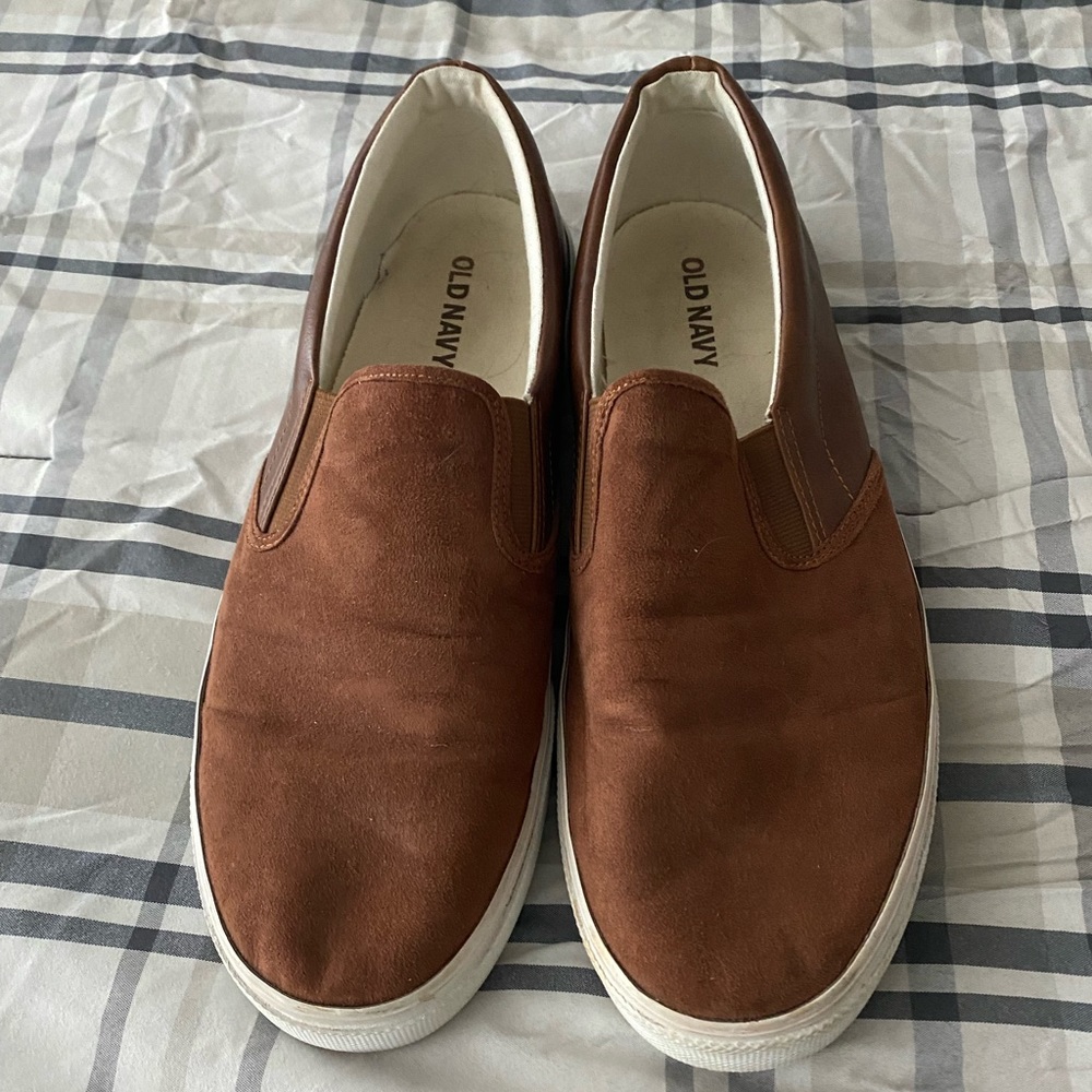 Men’s Brown Slip-Ons